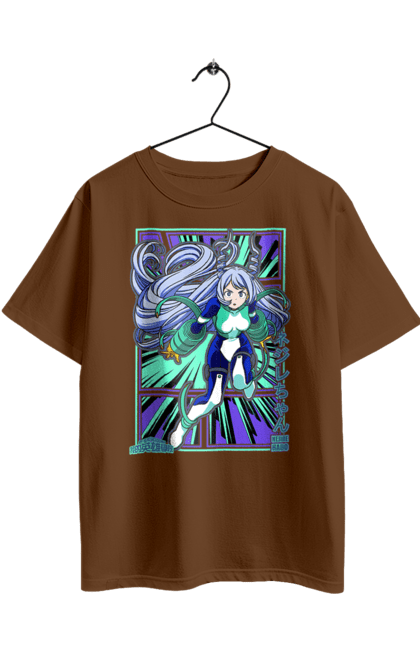 Oversized t-shirt with prints Nejire Hado. Anime, manga, mga, my hero academy, nejire chan, nejire hado, wonder hero. 2070702