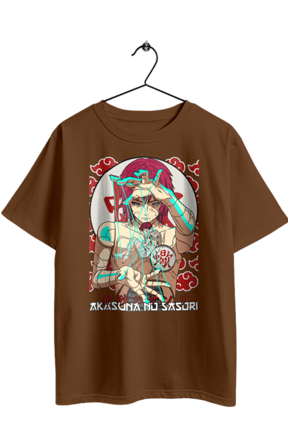 Футболка оверсайз с принтом Наруто Сасори. Naruto, sasori, аниме, манга, наруто, персонаж, сасори, сериал. 2070702