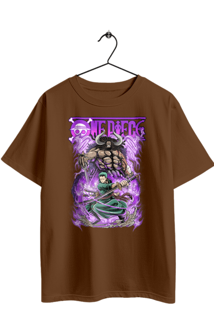 Футболка оверсайз з принтом "Ван Піс Зоро". One piece, roronoa zoro, аніме, ван пис, ван піс, зоро, манга, ророноа зоро, фехтувальник. 2070702