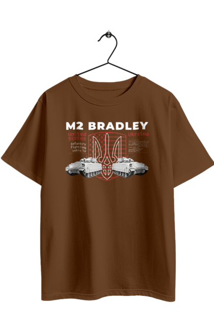 Футболка оверсайз с принтом M2 Bradley. F16, m2 bradley, nasams, zuzana, гаубица, два герба, залужный, сюзанно. 2070702