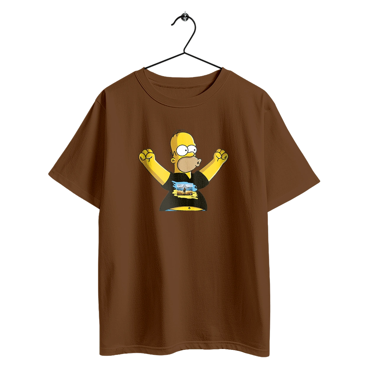 Simpson and the Russian ship