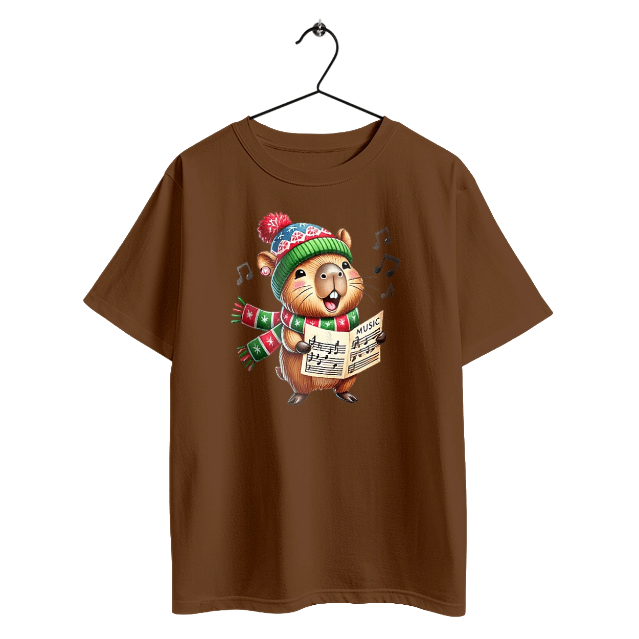 Капібара співає різдвяні пісні