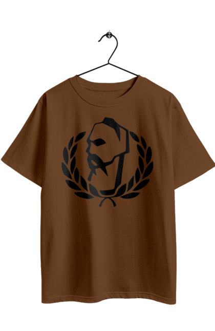 Футболка оверсайз з принтом "Козак вінок". Вінок, козак, україна. 2070702