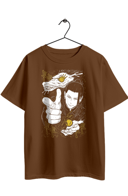 Футболка оверсайз з принтом "Магічна битва Гето". Anime, geto, jujutsu kaisen, manga, suguru geto, аніме, гето, магічна битва, манга, сугуру гето. 2070702