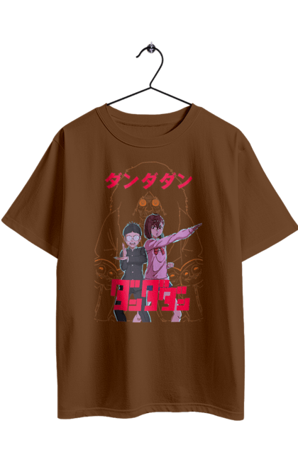 Oversized t-shirt with prints Dandadan. Anime, ayase, dandadan, ken takakura, manga, momo ayase, okarun, takakura. 2070702
