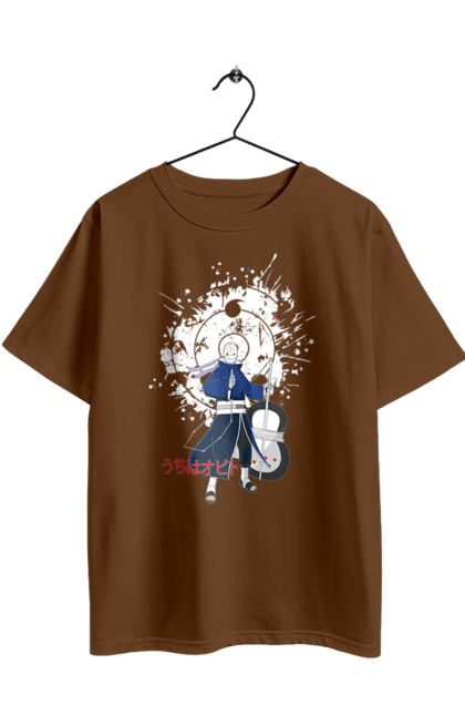 Футболка оверсайз з принтом "Наруто Учіха Обіто". Naruto, obito, obito uchiha, аніме, манга, наруто, обіто, серіал, учіха, учіха обіто. 2070702