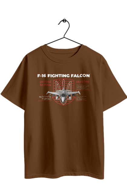 Футболка оверсайз з принтом "F 16". F16, nasams, zuzana, гаубиця, два герби, залужний, сюзанна. 2070702