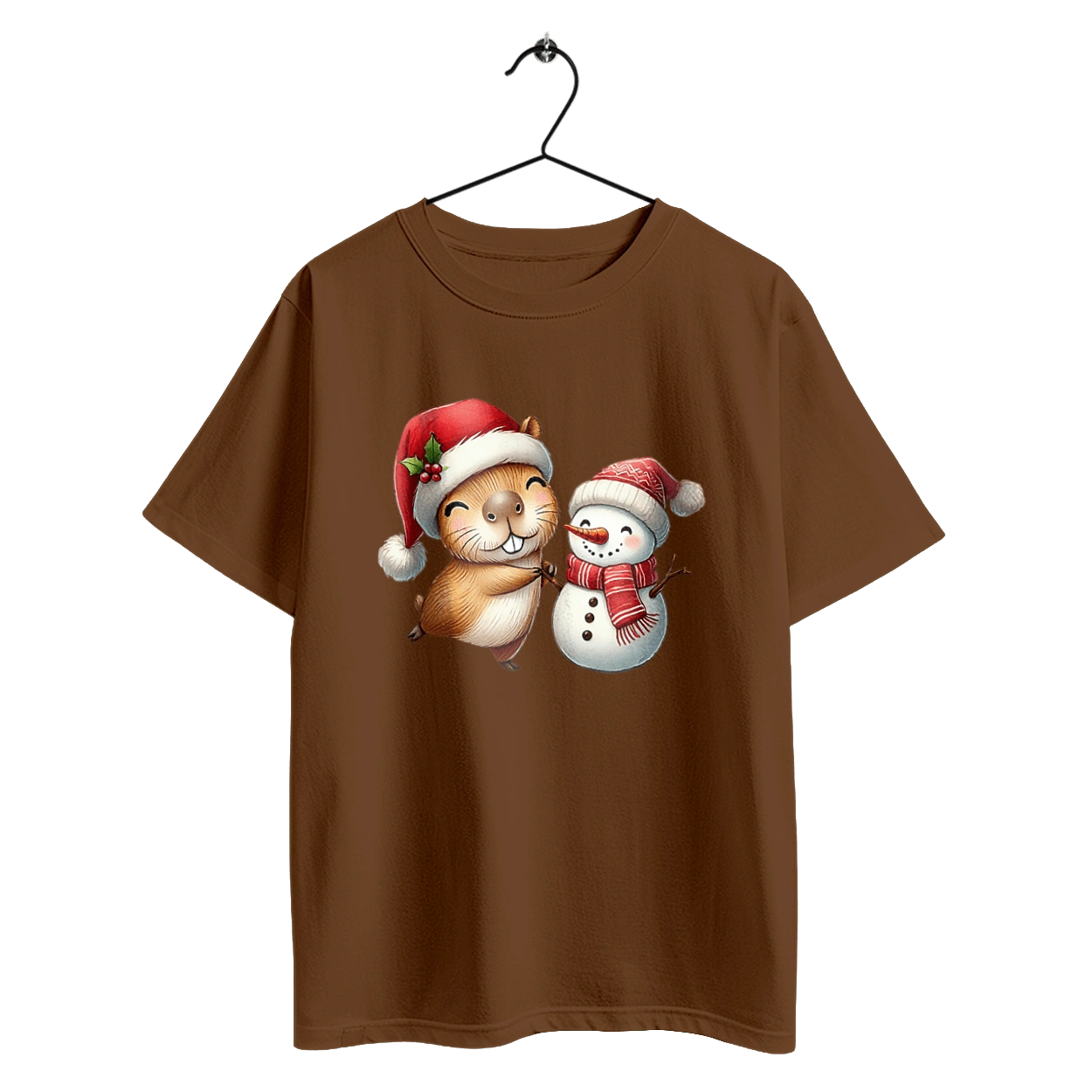 Capybara and Snowman