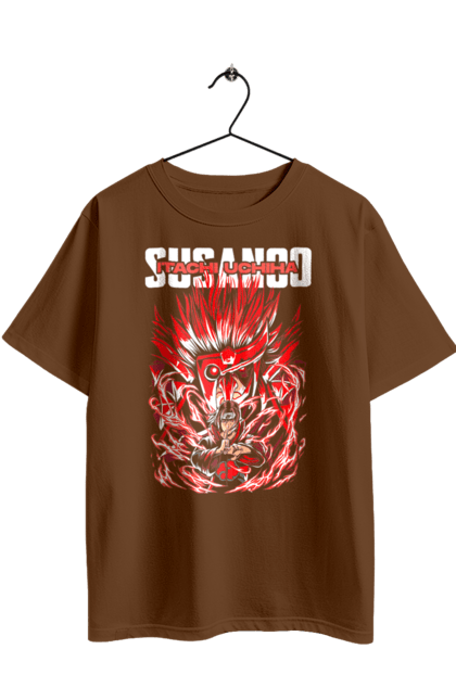 Футболка оверсайз з принтом "Наруто Ітачі". Itachi, itachi uchiha, naruto, аніме, ітачі, манга, наруто, ніндзя, серіал, учіха. 2070702