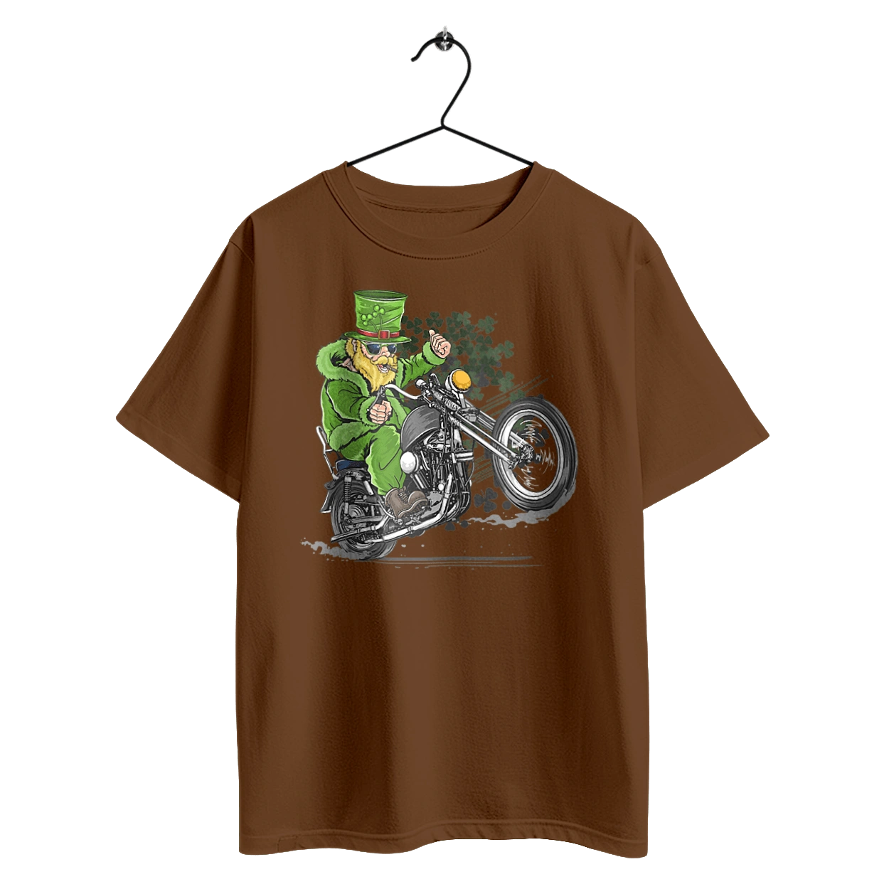 Patrick On A Motorcycle