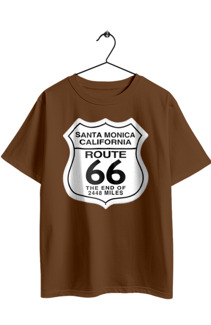 Футболка оверсайз з принтом "Route 66". Байк, байкер, байкер клуб, брат, брати, брутал, гарячий асфальт, гарячий кінь, гарячий стрижень, дорога 50, дорога 66, дорога 80, дороги америки, дороги україни, жага швидкості, клуб байкерів, мотоцикл, мотоцикліст, справжній чоловік, чувак, швидкість. 2070702