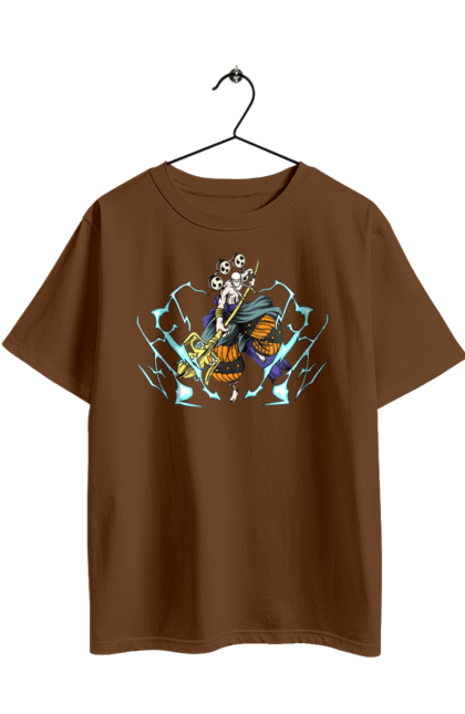 Футболка оверсайз з принтом "Ван Піс Енель". Enel, one piece, аніме, бог, ван пис, ван піс, енель, манга. 2070702