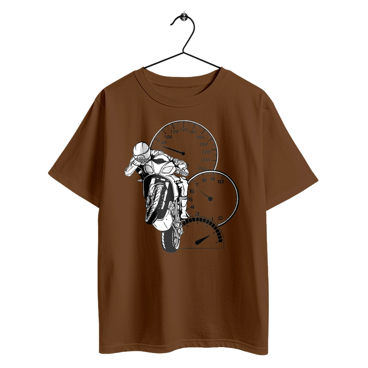 Motorcycle Speed Black