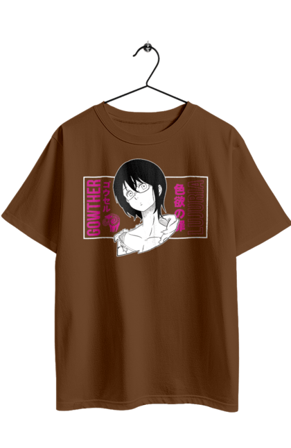 Футболка оверсайз з принтом "Сім Смертних Гріхів Гаутер". Gowther, seven deadly sins, аніме, гаутер, комедія, манга, пригоди, сім смертних гріхів, фентезі. 2070702