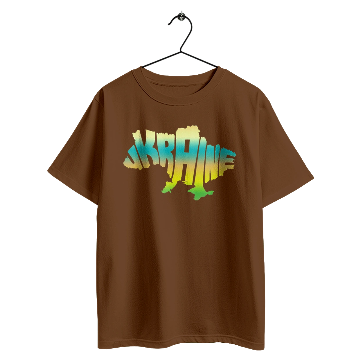 Україна силует кольоровий