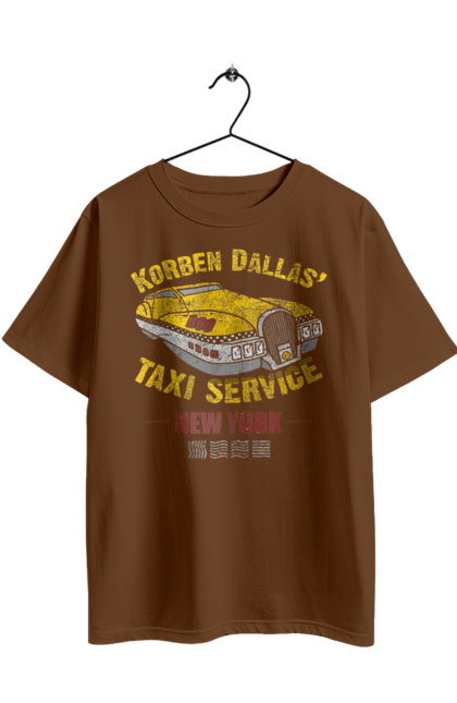 Oversized t-shirt with prints Fifth element | Korban Dallas | Taxi service. Corban dallas, fifth element, new york, taxi, taxi service. 2070702
