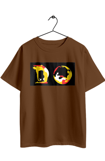 Футболка оверсайз з принтом "Розтяжка По Дорослому". Пози, розтяжка. 2070702