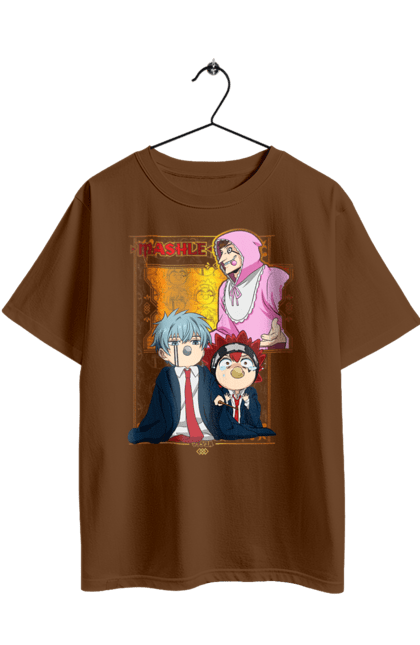 Футболка оверсайз з принтом "Магія та мʼязи". Anime, manga, аніме, комедія, магія та м`язи, магія та мʼязи, манга, пригоди. 2070702