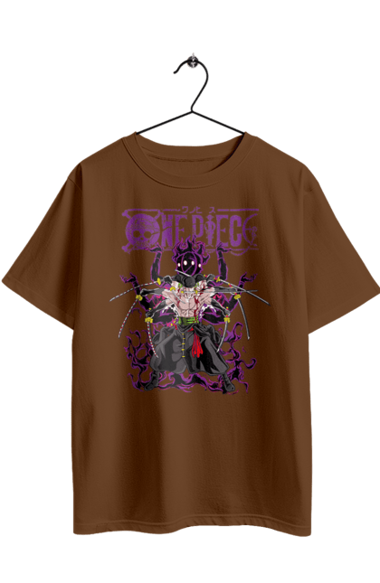 Футболка оверсайз з принтом "Ван Піс Зоро". One piece, roronoa zoro, аніме, ван пис, ван піс, зоро, манга, ророноа зоро, фехтувальник. 2070702