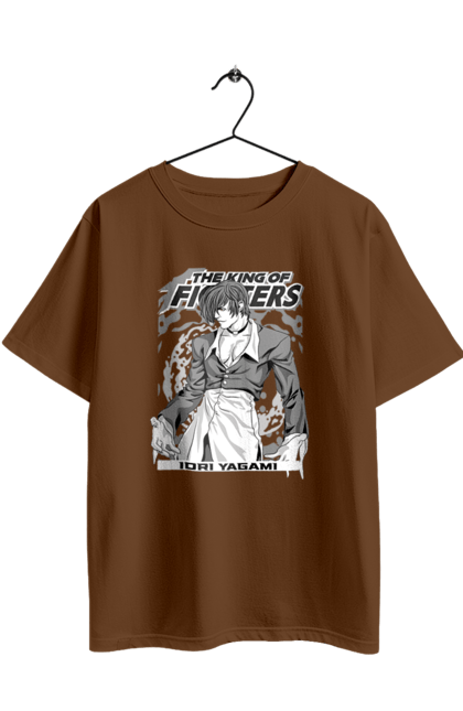 Oversized t-shirt with prints The King of Fighters Iori Yagami. Game, iori yagami, king of fighters, rivals, video game. 2070702