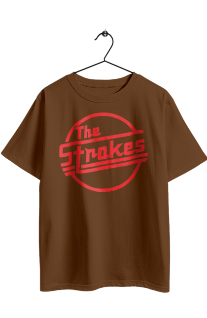 Футболка оверсайз з принтом "The Strokes". Strokes, альтернативний рок, гаражний рок, група, інді, інді рок, музика, постпанк ривайвл, рок. 2070702