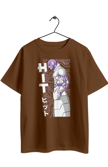 Oversized t-shirt with prints Dragon Ball Frieza. Anime, dragon ball, frieza, manga, tv series. 2070702