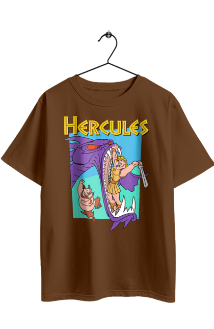 Футболка оверсайз с принтом Геркулес. Hercules, геракл, геркулес, греция, миф, мультфильм. 2070702