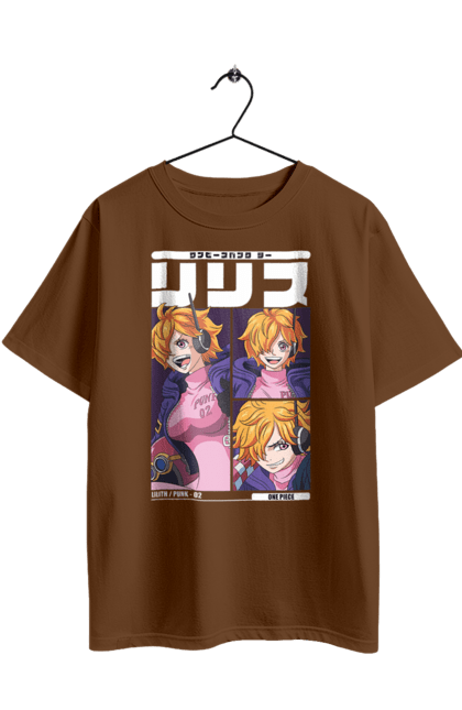 Футболка оверсайз з принтом "Ван Піс Ліліт". Lilith, one piece, punk-02, vegapunk, аніме, ван піс, вегапанк, ліліт, манга. 2070702