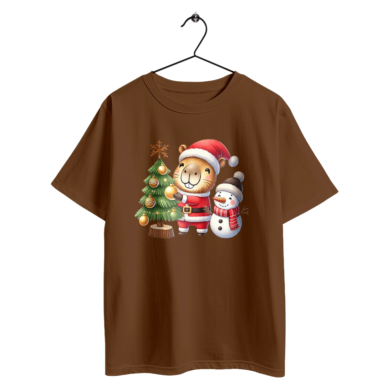 Різдвяна капібара з ялинкою