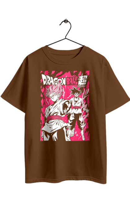 Футболка оверсайз з принтом "Перли дракона". Anime, dragon ball, goku, manga, vegeta, аніме, вегета, гоку, манга, перли дракона. 2070702
