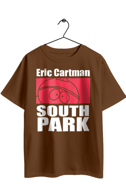 Футболка оверсайз з принтом "Південний парк Картман". Cartman, south park, ерік картмен, картман, мультсеріал, південний парк. 2070702