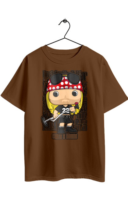 Футболка оверсайз з принтом "Guns N Roses". Guns n roses, музика, рок група, хард рок, хеві метал. 2070702