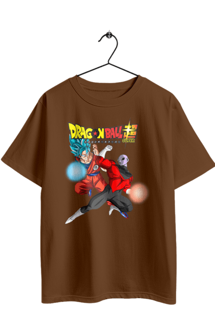 Футболка оверсайз з принтом "Перли дракона Сон Гоку". Dragon ball, manga, son goku, аніме, гоку, манга, перли дракона, сон гоку. 2070702