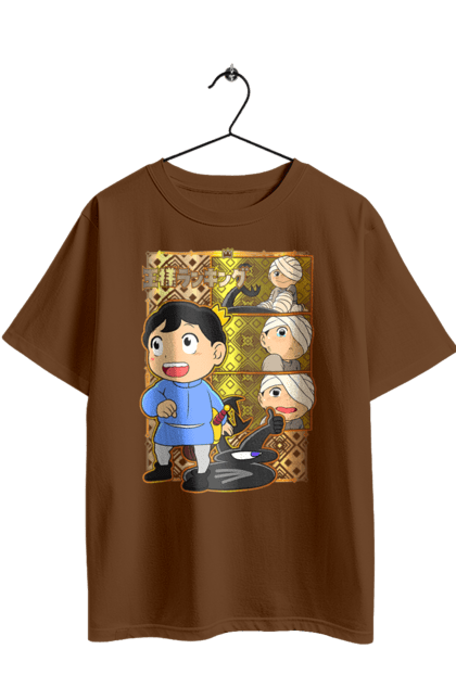 Футболка оверсайз з принтом "Рейтинг короля Бодзі". Bojji, ousama ranking, аніме, бодзі, король, манга, рейтинг короля. 2070702