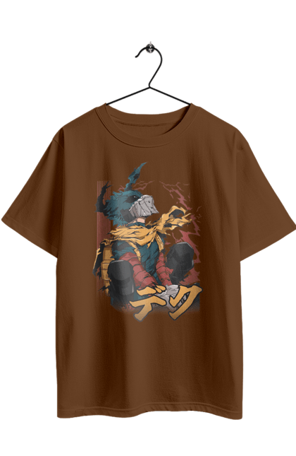 Футболка оверсайз з принтом "Моя академія героїв Мідорія". Izuku, midoriya, my hero academia, аніме, ізуку мідорія, манга, мідорія, моя геройська академія. 2070702