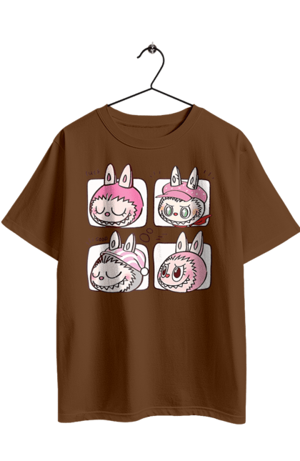 Oversized t-shirt with prints Labubu. Labubu, toys, weird cute. 2070702