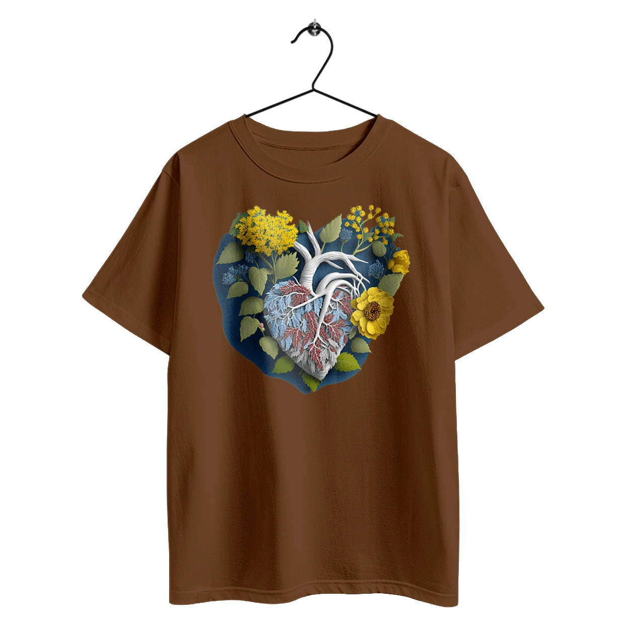 Сердце цветы