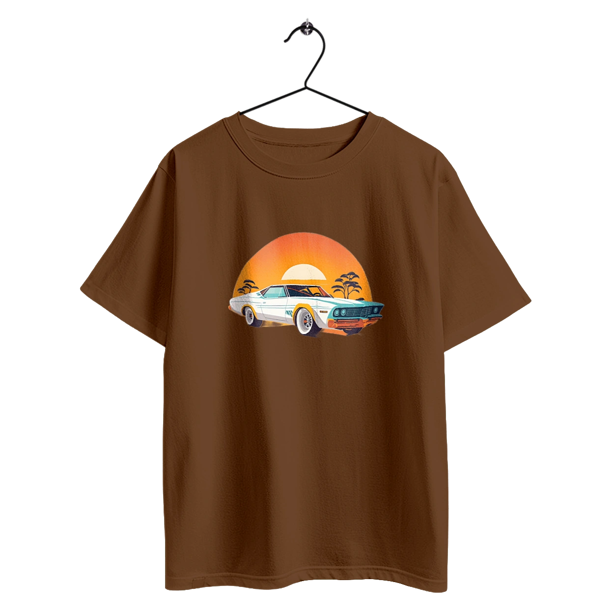 Гарне авто на закаті