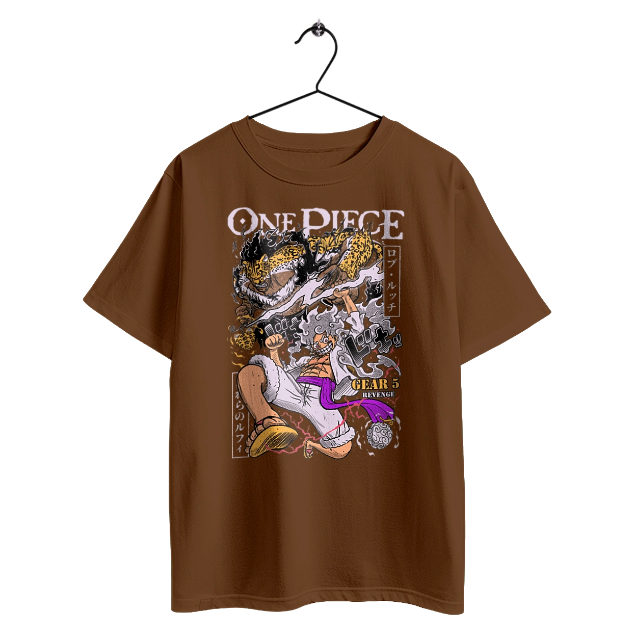 Ван Пис Роб Луччи и Луффи