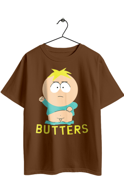 Oversized t-shirt with prints South Park Butters. Butters, cartoon, leopold stotch, south park. 2070702