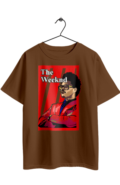 Oversized t-shirt with prints The Weeknd. Actor, producer, singer, tesfaye, weeknd. 2070702