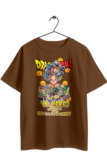 Футболка оверсайз з принтом "Перли дракона". Anime, dragon ball, goku, manga, vegeta, аніме, вегета, гоку, манга, перли дракона. 2070702