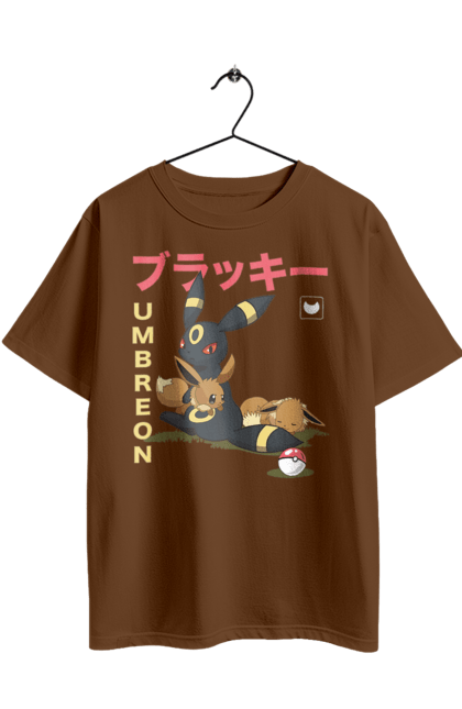 Oversized t-shirt with prints Pokemon Eevee. Eevee, nintendo, pokemon, pokemon go, umbreon. 2070702