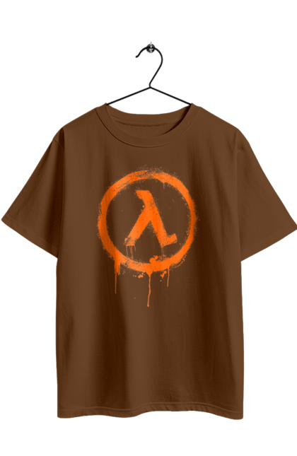 Футболка оверсайз з принтом "Half Life, світлий". Half life, playstation, sega, sierra studios, геймер, гра, етап, комп`ютерна гра, мережева гра, місія. 2070702