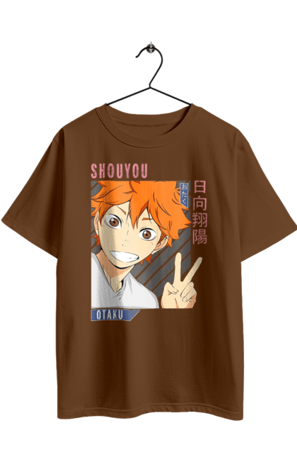 Oversized t-shirt with prints Haikyu!! Hinata. Anime, haikyu, hinata, manga, shoyo hinata, sports anime, volleyball. 2070702
