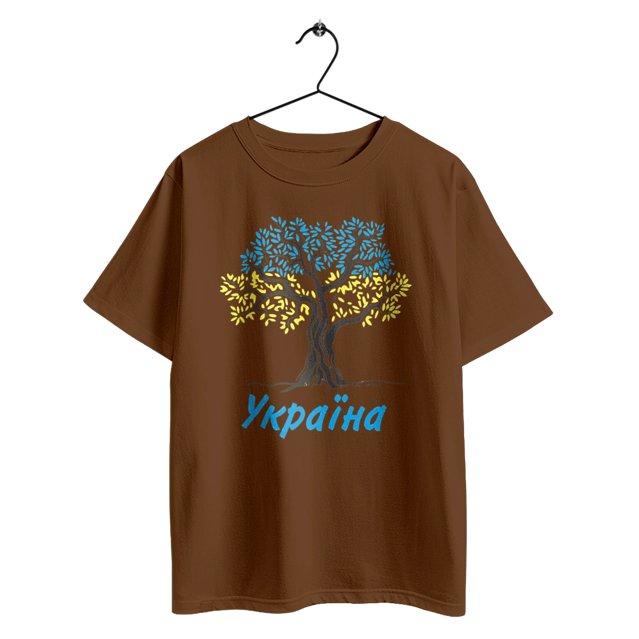 Синьо жовте дерево Україна