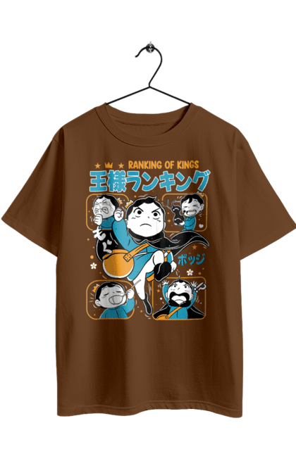 Oversized t-shirt with prints Ousama Ranking Bojji. Anime, bodzi, bojji, king, king rating, manga, ousama ranking. 2070702