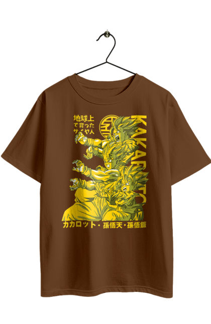 Футболка оверсайз з принтом "Перли дракона". Anime, dragon ball, goku, manga, vegeta, аніме, вегета, гоку, манга, перли дракона. 2070702