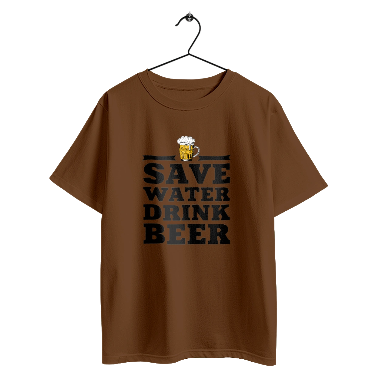 Save water, drink beer (black)