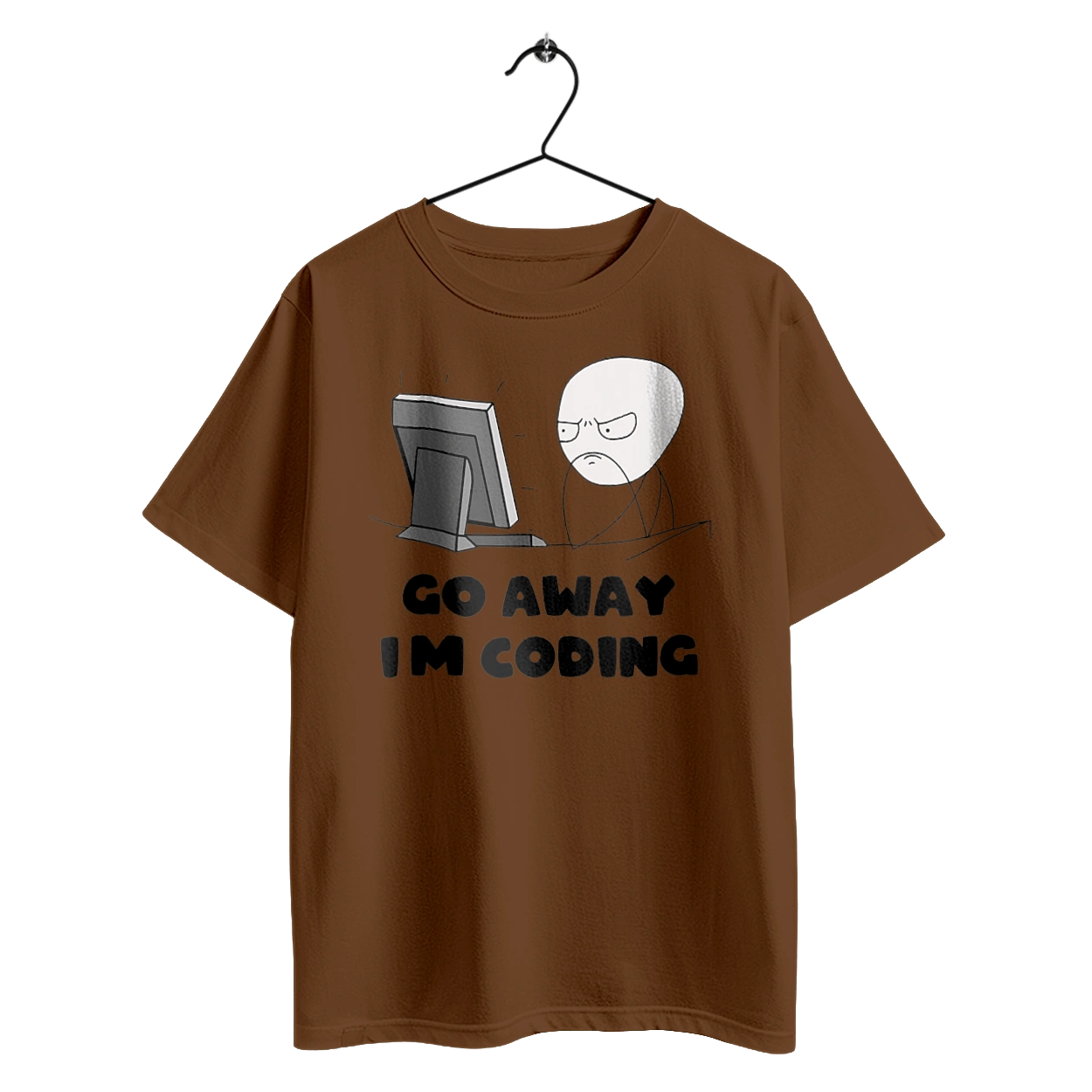 Go away I`m coding